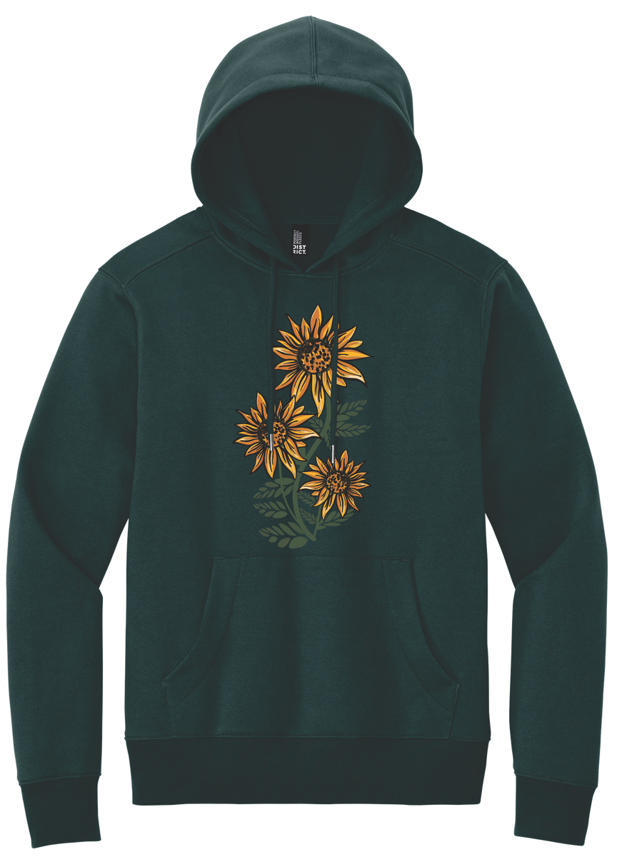 Sunflower sleeve hoodie hotsell