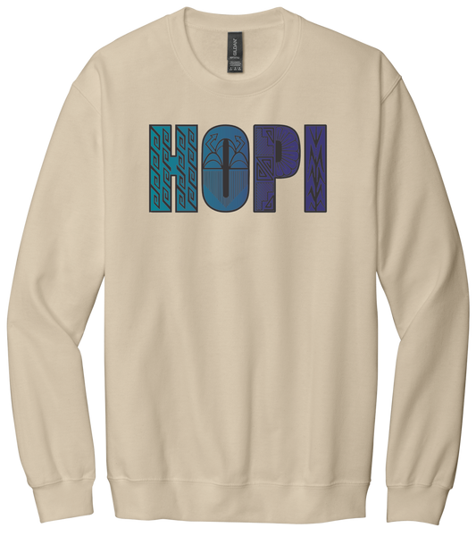 “HOPI” Sand Crewneck