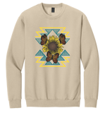 Crewneck "Monarchs & Sunflowers"