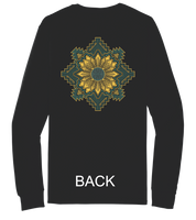 Geometric Sunflower long sleeve