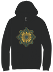 Geometric Sunflower hoodie