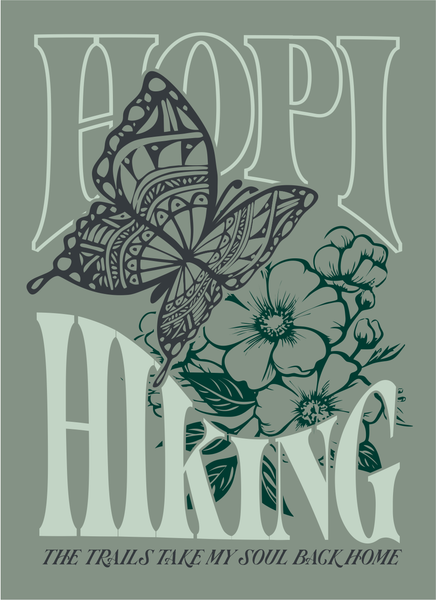 #HopiHiking Sticker