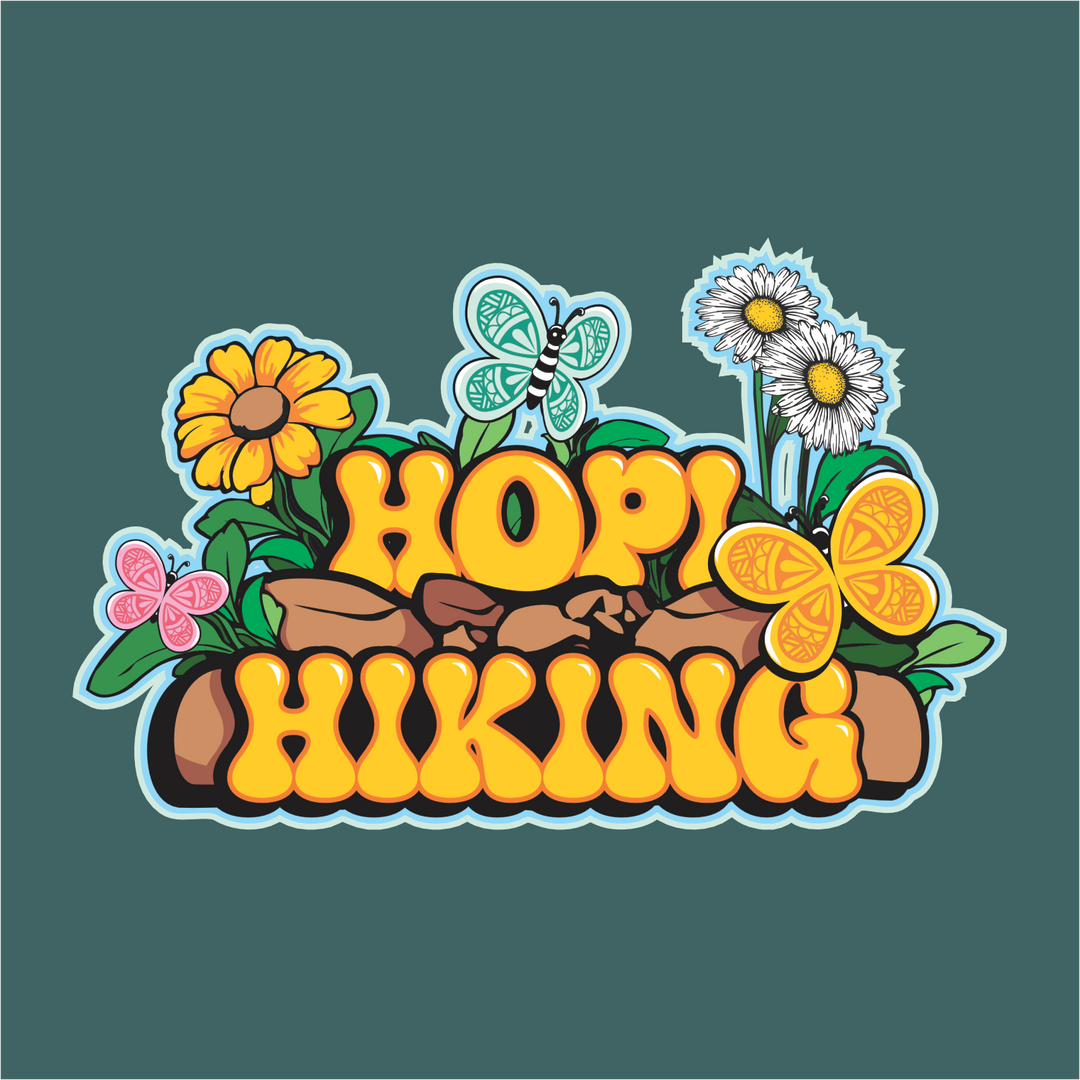Hopi Hiking Sticker – Honyoutink