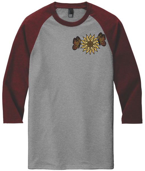 Sunflower & Butterflies BB Tee