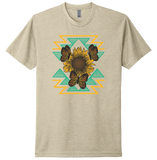 Short Sleeve "Monarchs & Sunflowers"