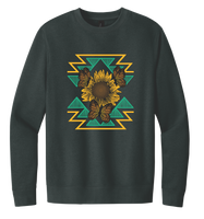 Crewneck "Monarchs & Sunflowers"