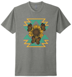 Short Sleeve "Monarchs & Sunflowers"